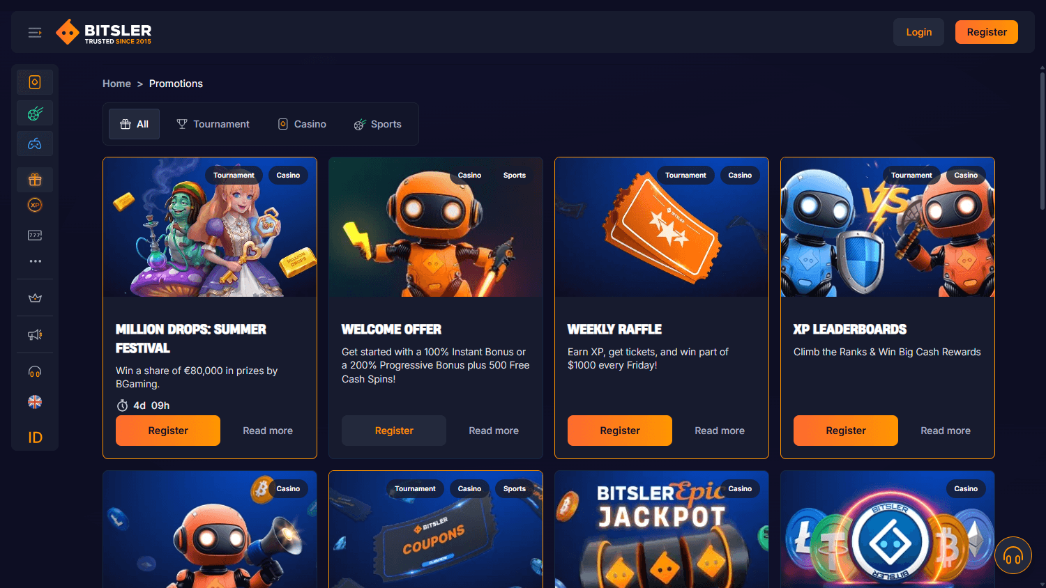 bitsler_casino_promotions_desktop