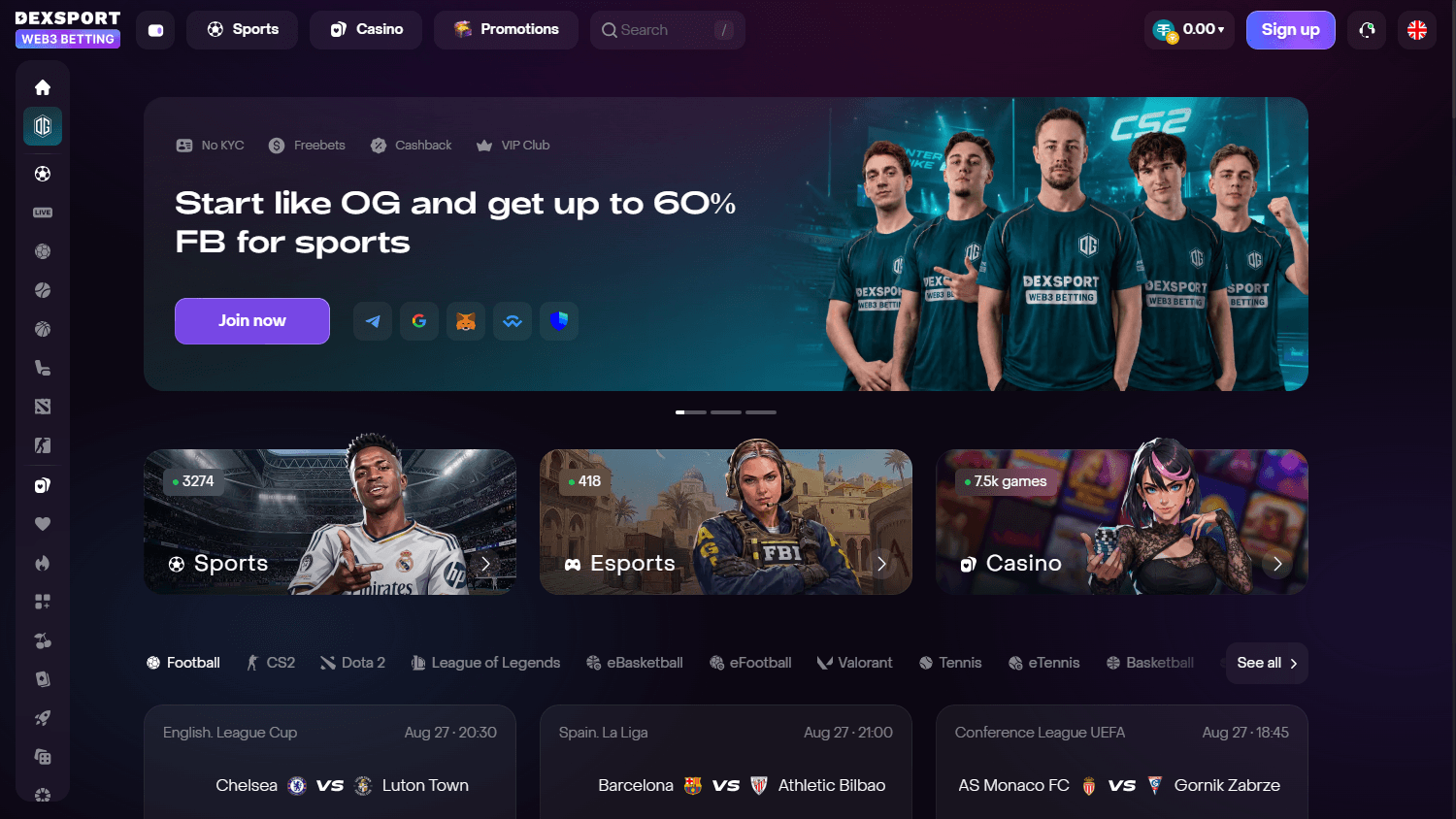 dexsport.io_casino_homepage_desktop