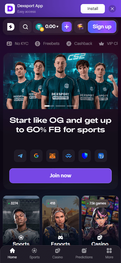 dexsport.io_casino_homepage_mobile