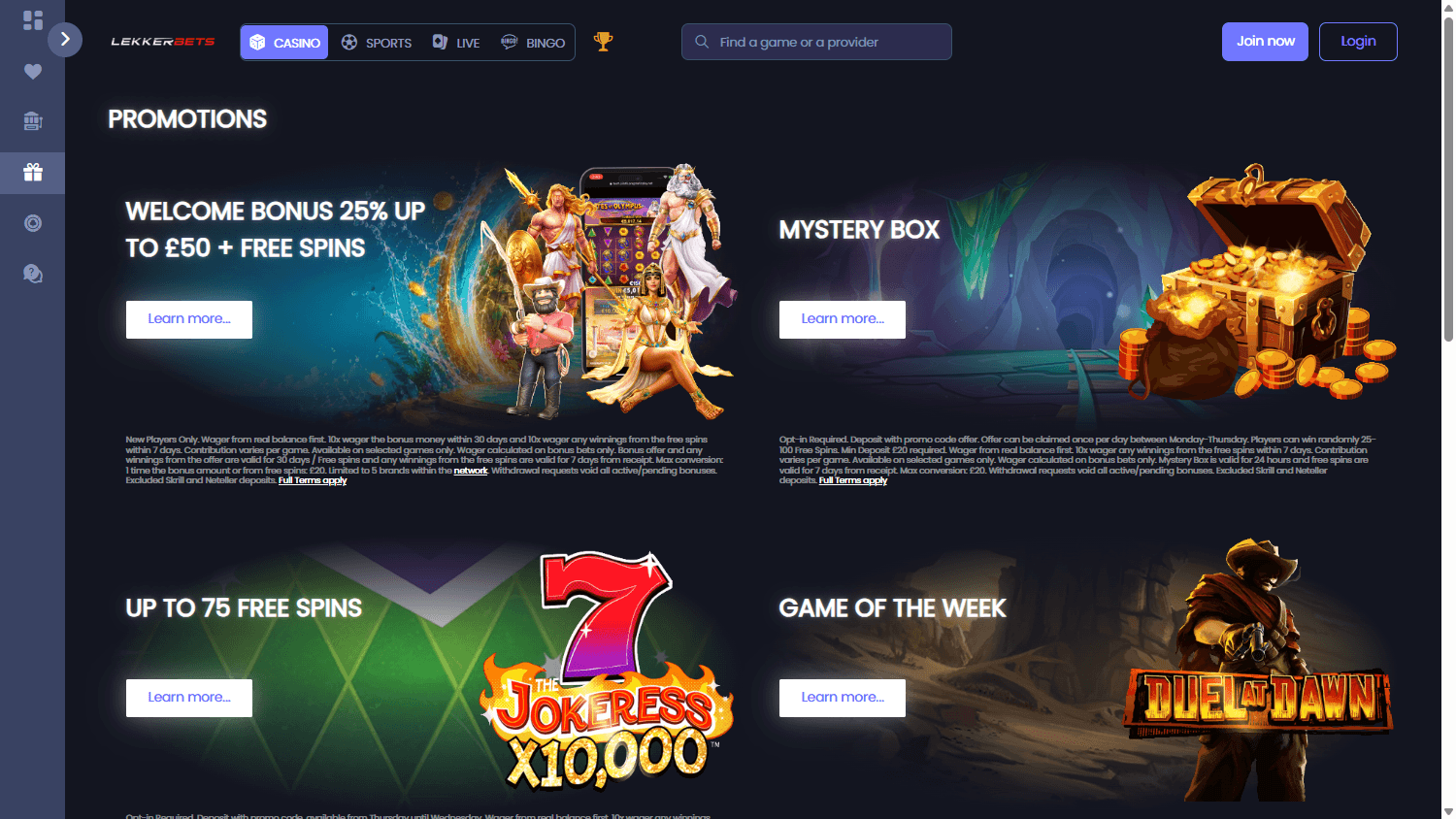 LekkerBets_Casino_promotions_desktop