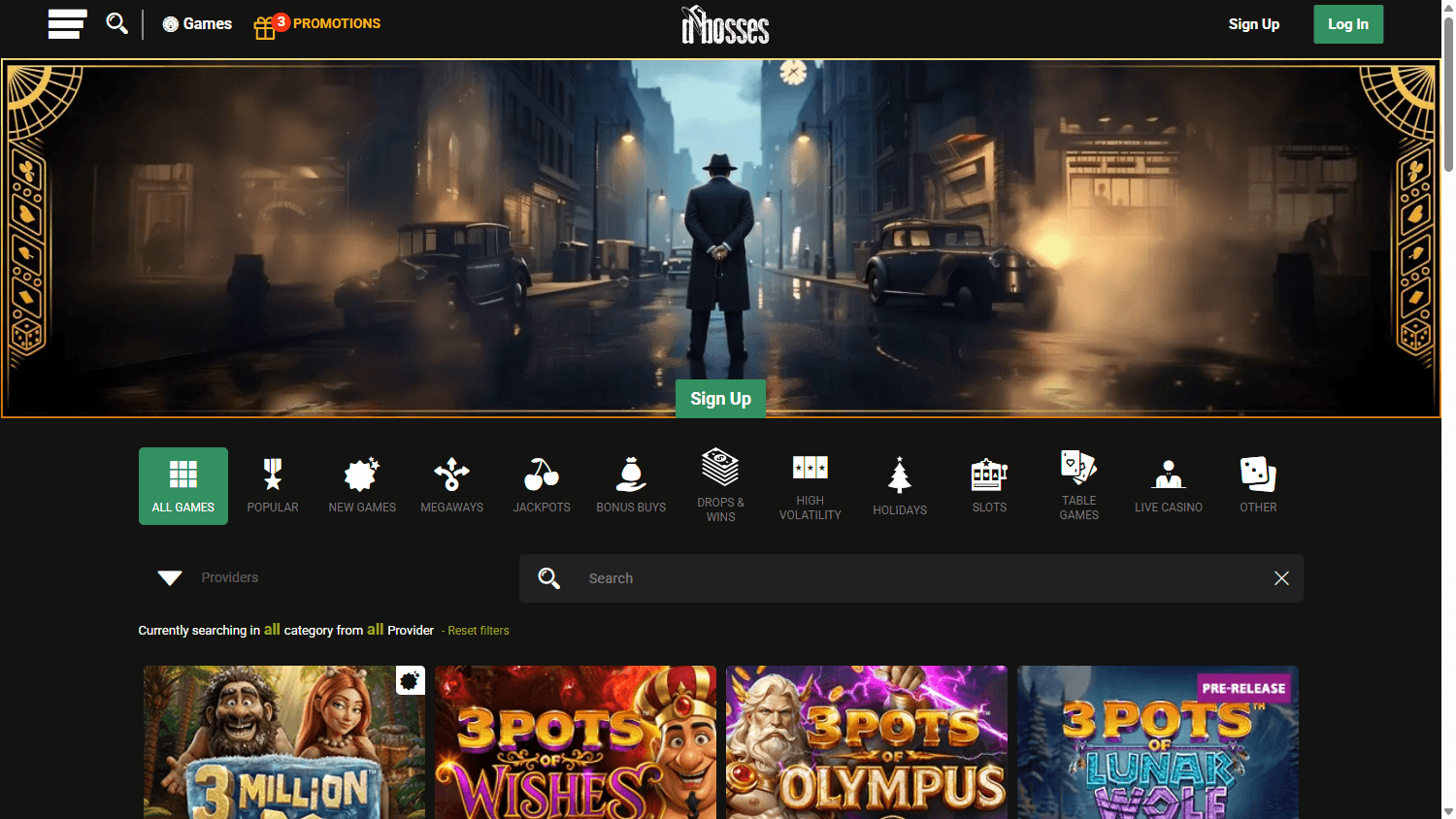 Dbosses_Casino_homepage_desktop