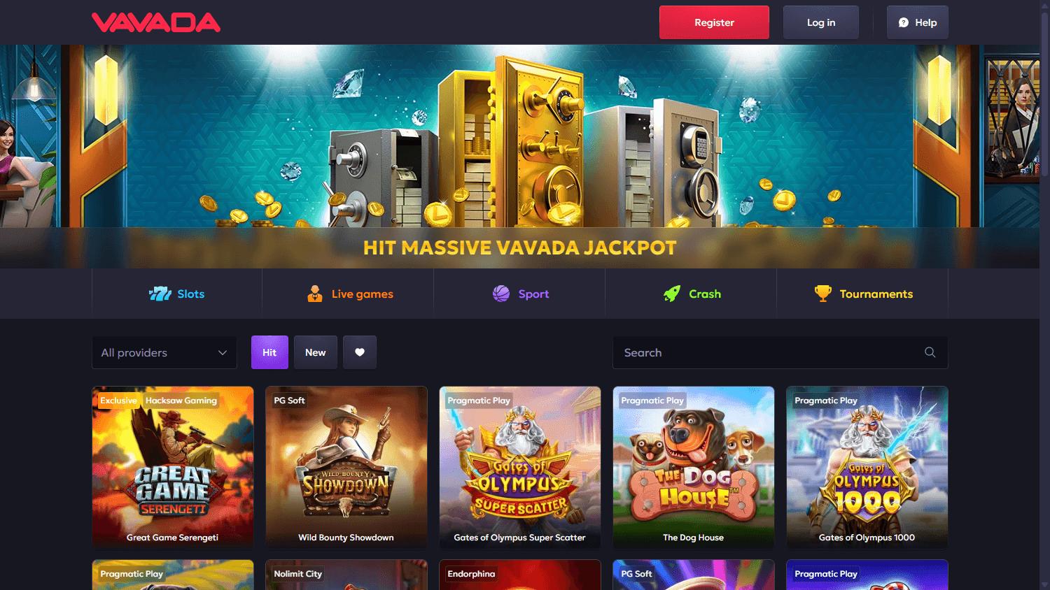 vavada_casino_homepage_desktop