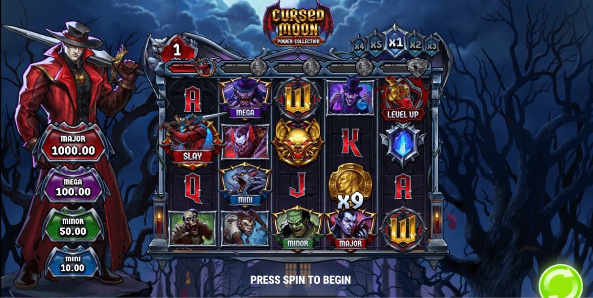 Cursed Moon Power Collection is haunting from the first spin