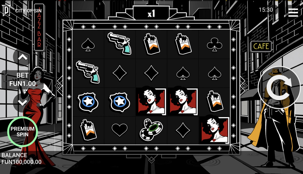 City of Sin takes place in a city filled with unwanted secrets