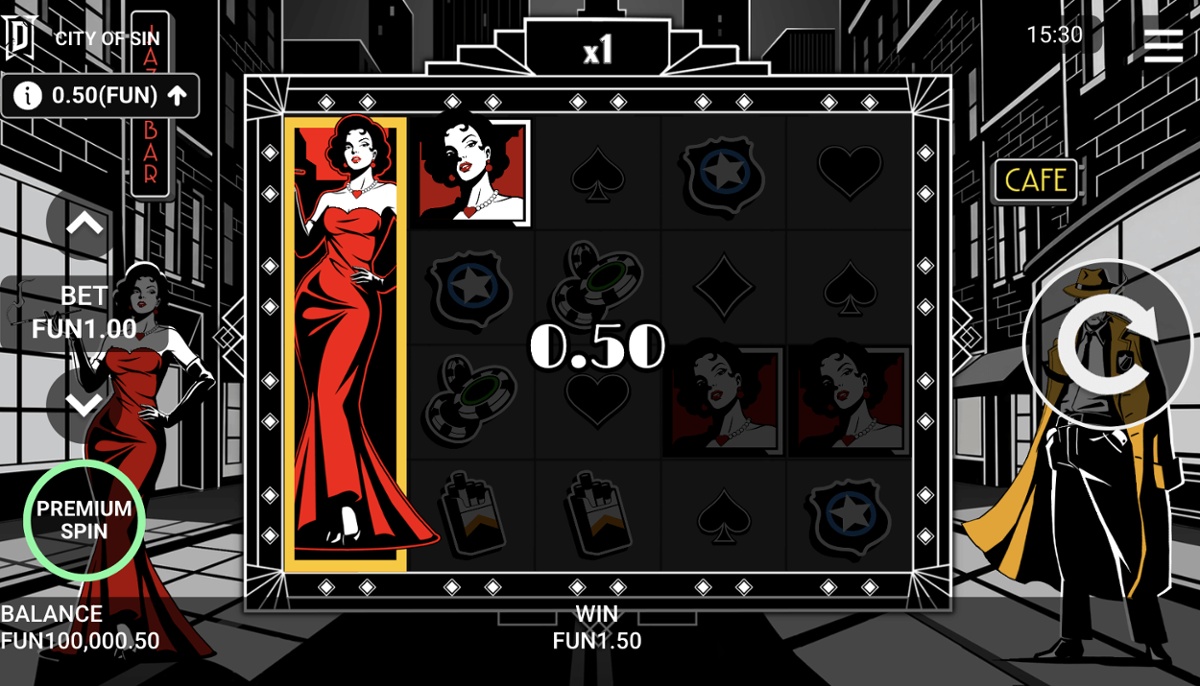 The femme fatale is one of the most prominent symbols in the game