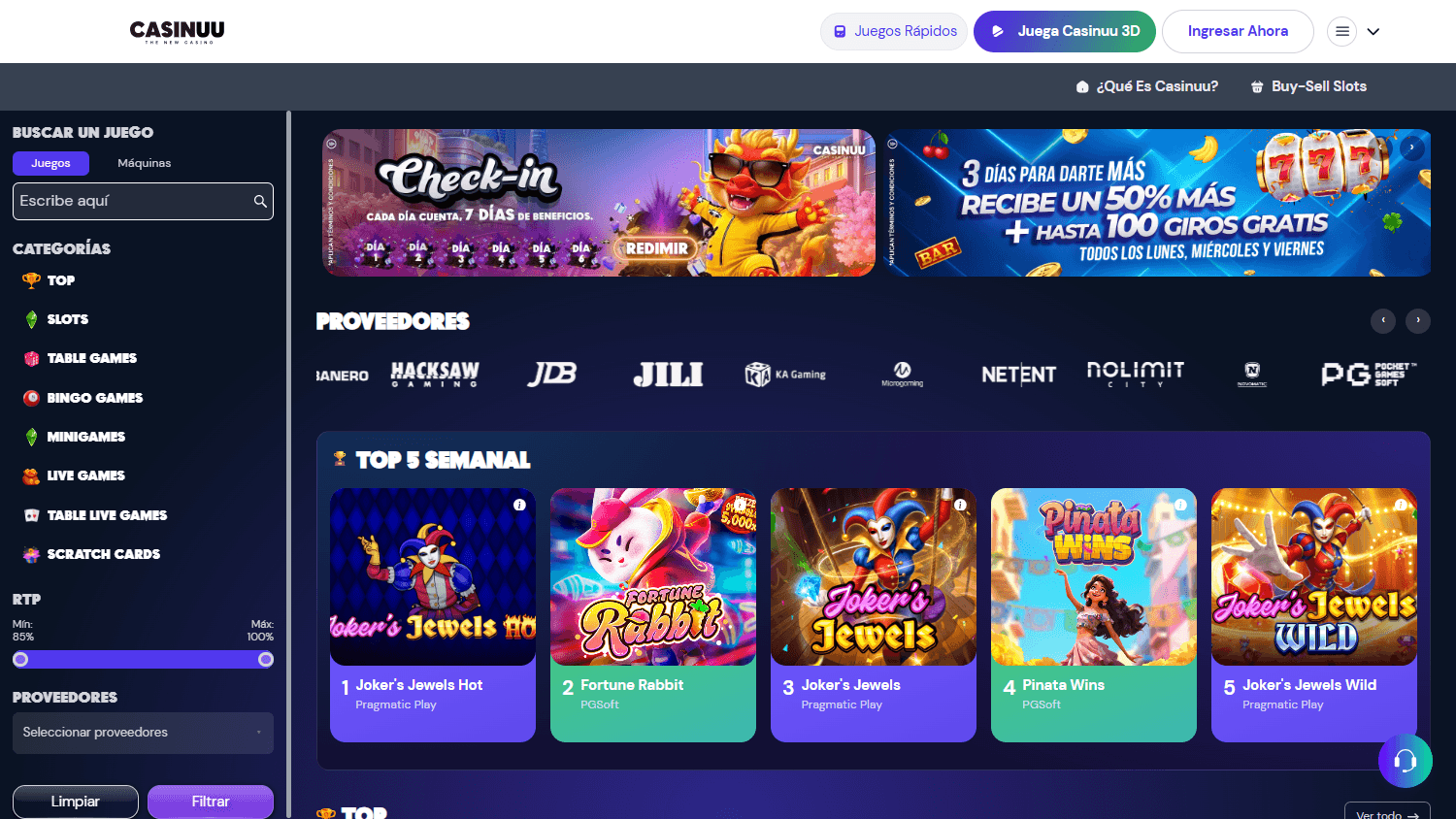 casinuu_casino_homepage_desktop