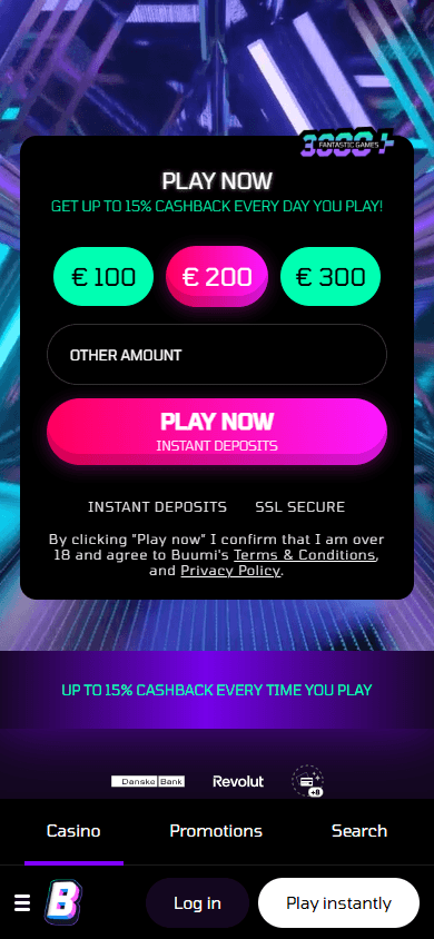 Buumi_Casino_homepage_mobile
