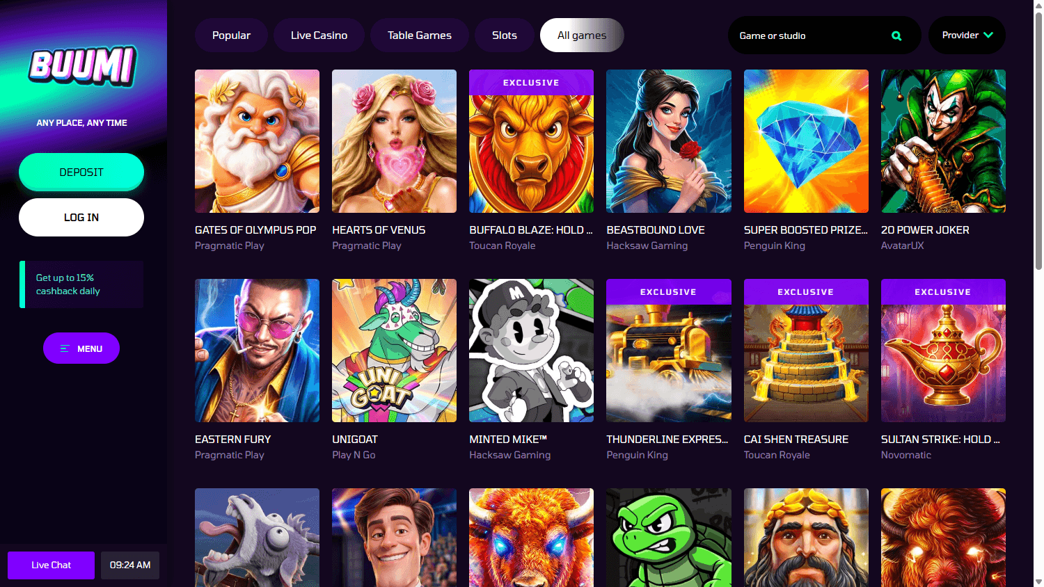 Buumi_Casino_game_gallery_desktop