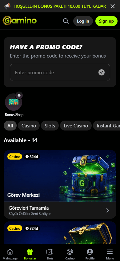 gamino_casino_promotions_mobile