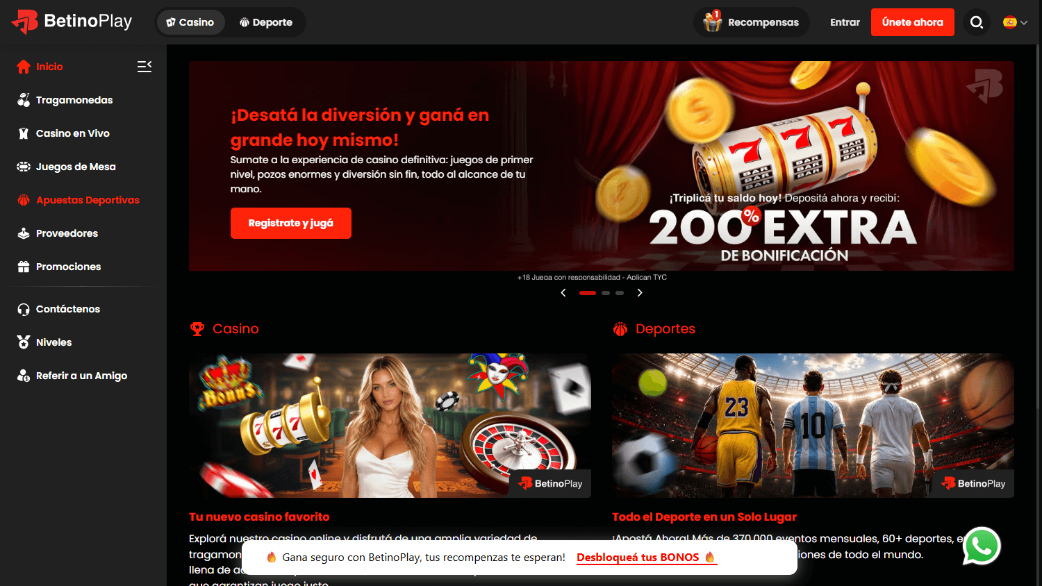 betinoplay_casino_homepage_desktop