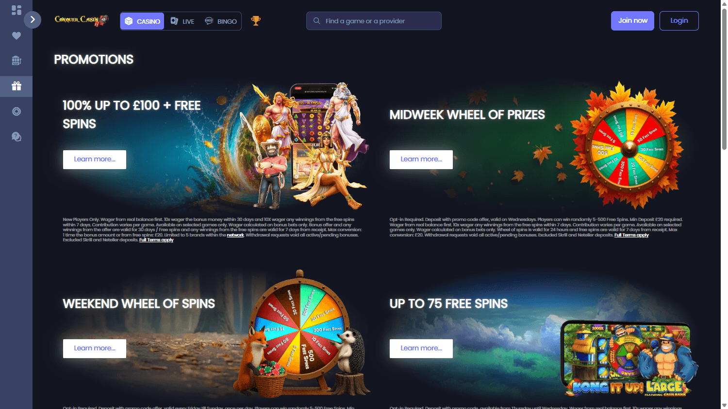 conquercasino_promotions_desktop