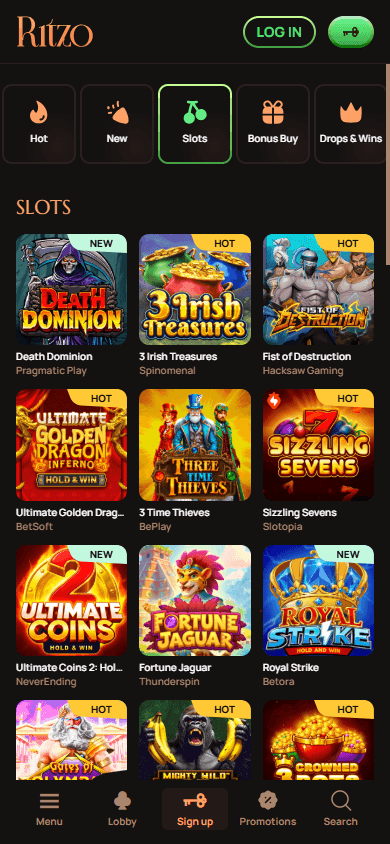 ritzo_casino_game_gallery_mobile