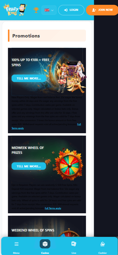 Fruity_King_Casino_promotions_mobile