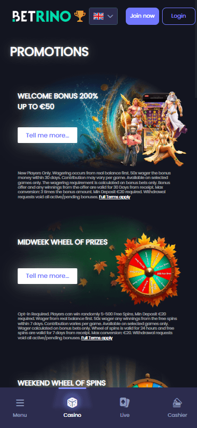 betrino_casino_promotions_mobile