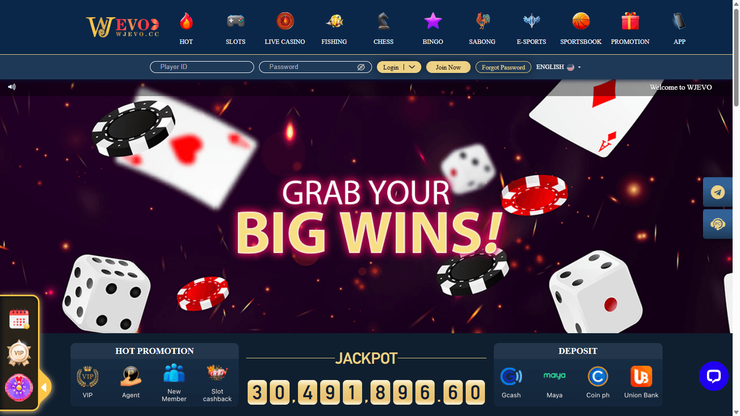 wjevo_casino_homepage_desktop