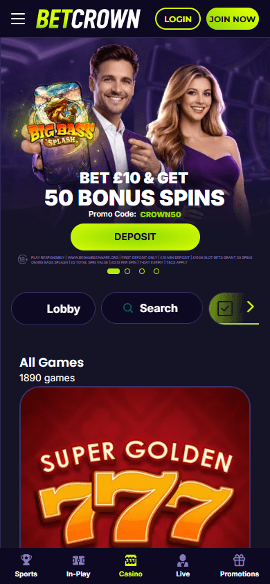 betcrown_casino_game_gallery_mobile