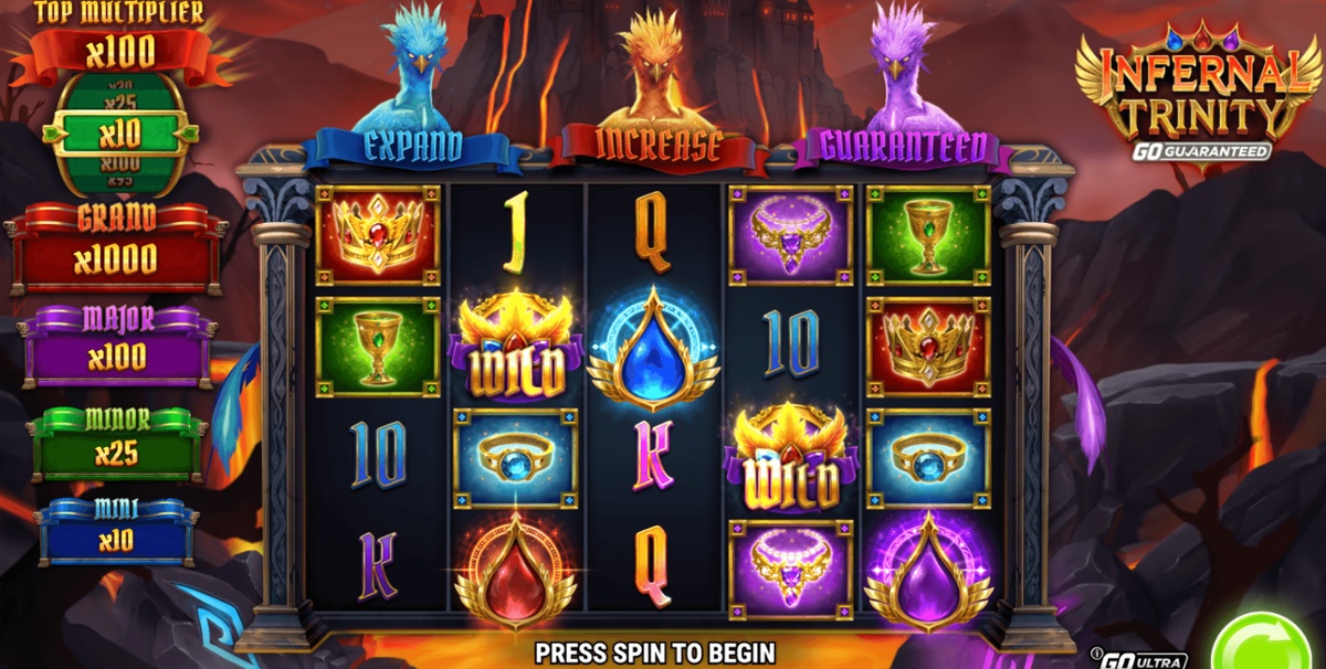 Infernal Trinity GO Guaranteed transports players into a dark and twisted world