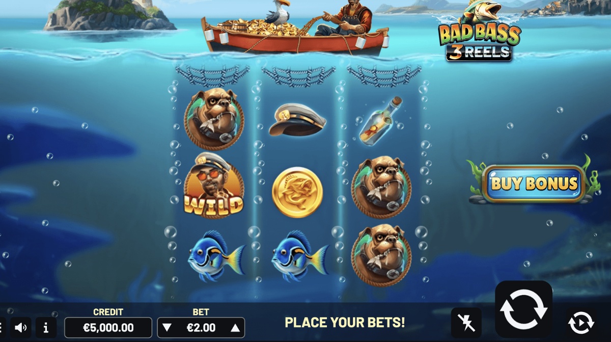 Bad Bass 3 Reels takes players on another fishing expedition