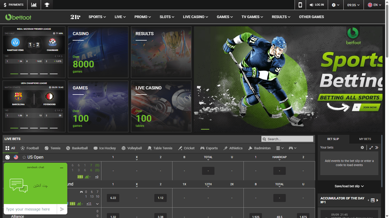 betfoot_casino_homepage_desktop