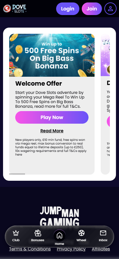 dove_slots_casino_promotions_mobile
