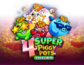 4 Super Piggypots