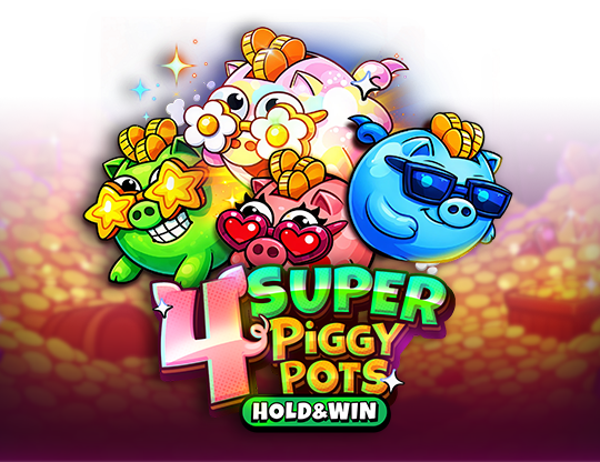 4 Super Piggypots