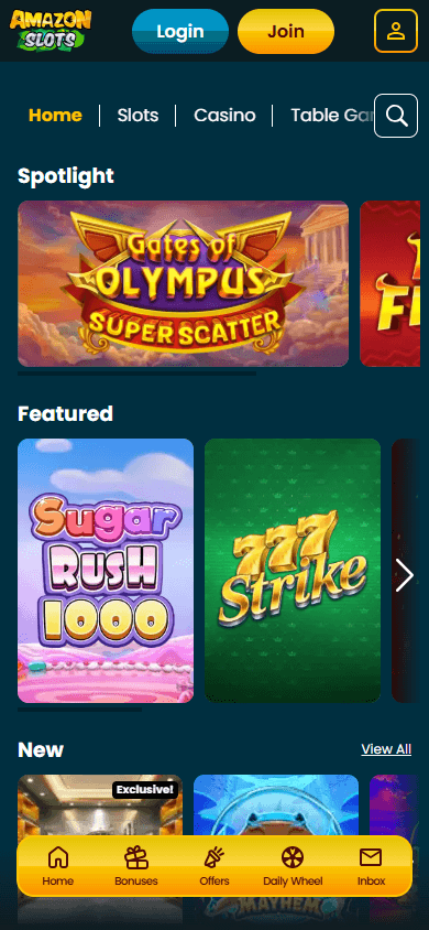 Amazon_Slots_Casino_Ontario_game_gallery_mobile