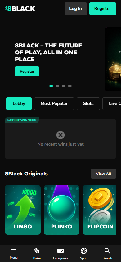 8black_Casino_homepage_mobile