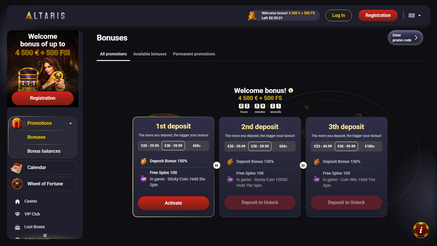 Altaris_Casino_promotions_desktop