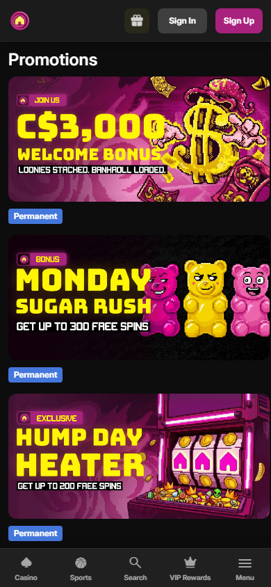 Bethaus_Casino_promotions_mobile