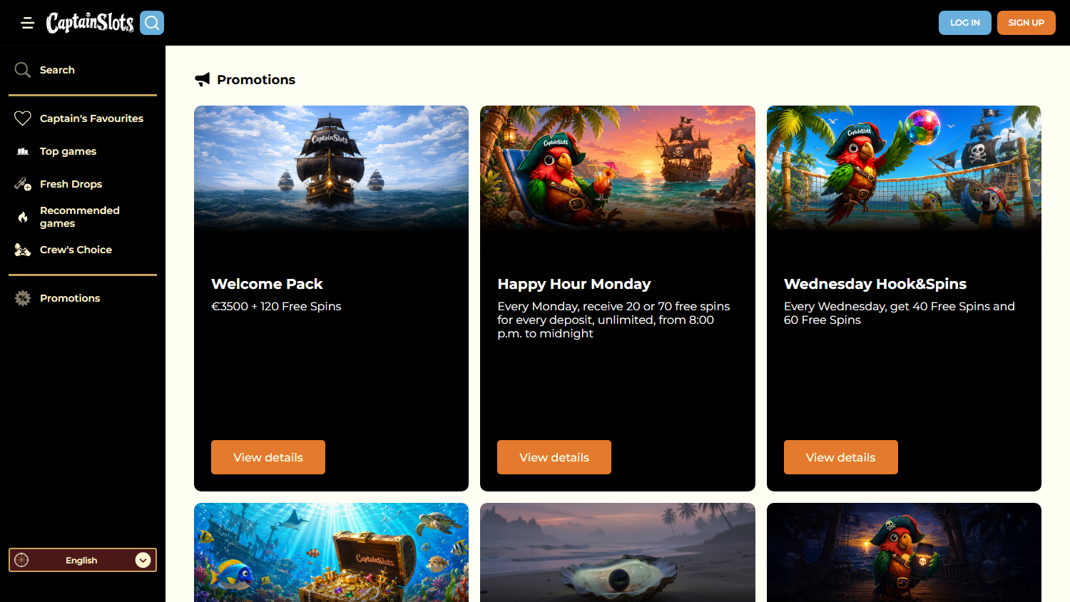 Captain_Slots_Casino_promotions_desktop