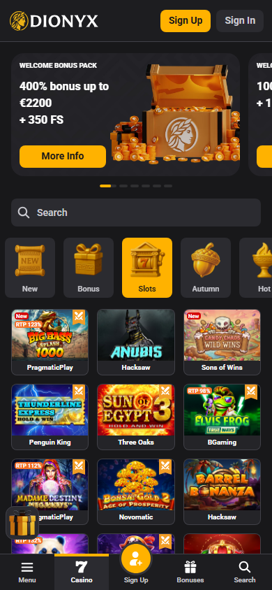 Dionyx_Casino_game_gallery_mobile