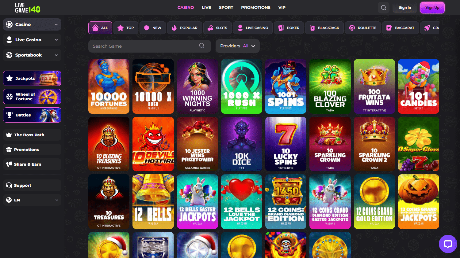 Livegame148_Casino_game_gallery_desktop