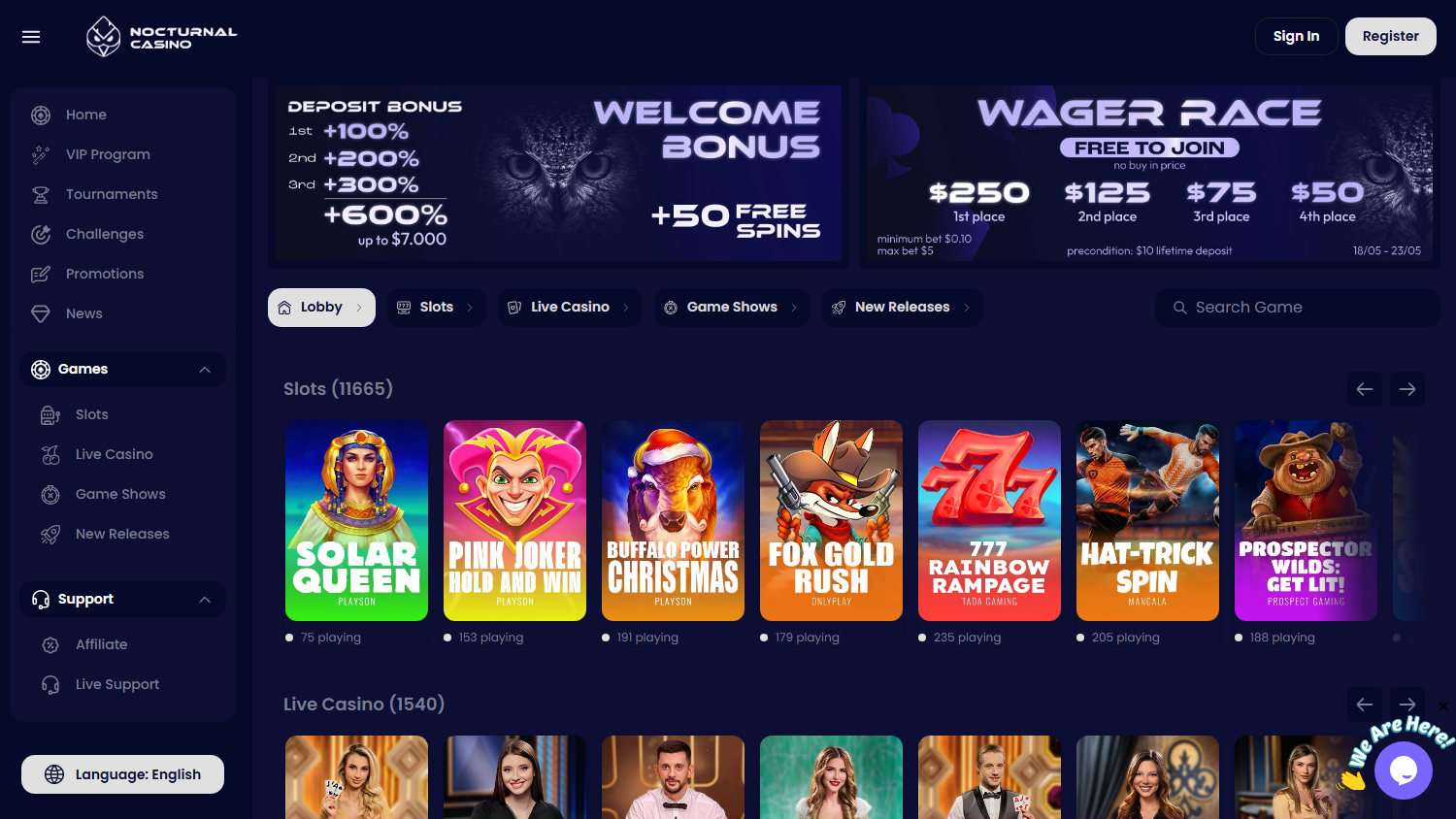 Nocturnal_Casino_homepage_desktop