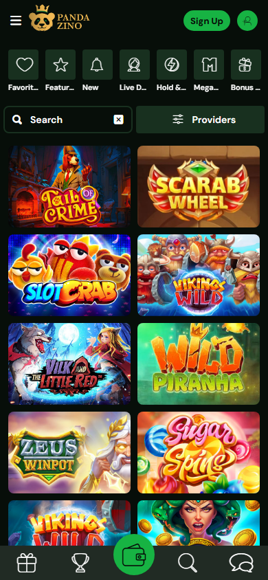 Panda_Zino_Casino_game_gallery_mobile