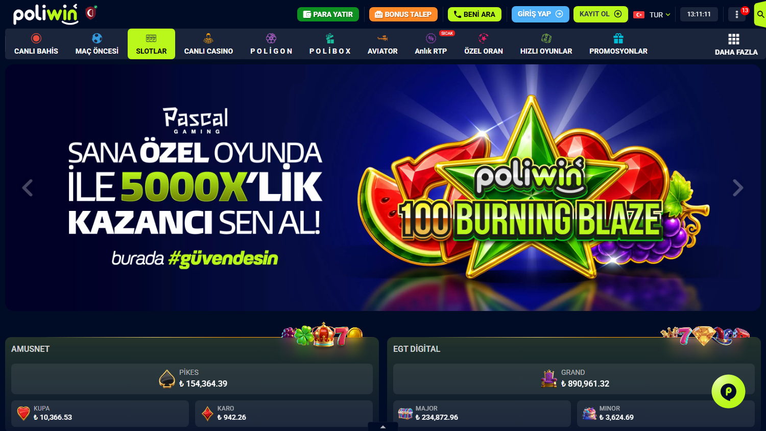 Poliwin365_Casino_game_gallery_desktop