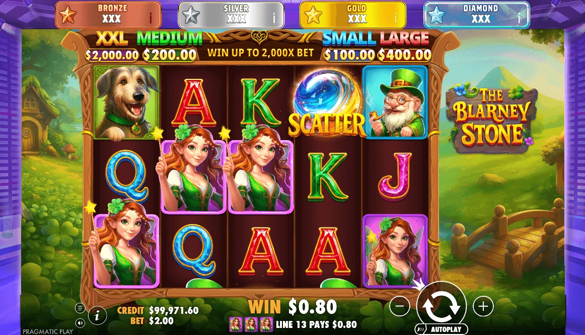 The symbols pay from left to right
