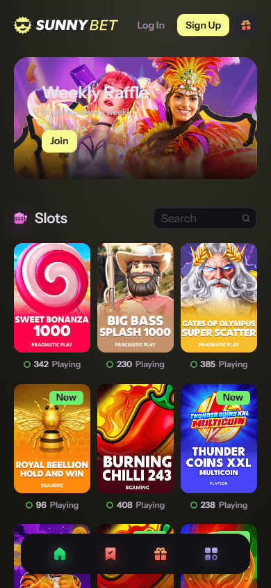 SunnyBet_Casino_game_gallery_mobile