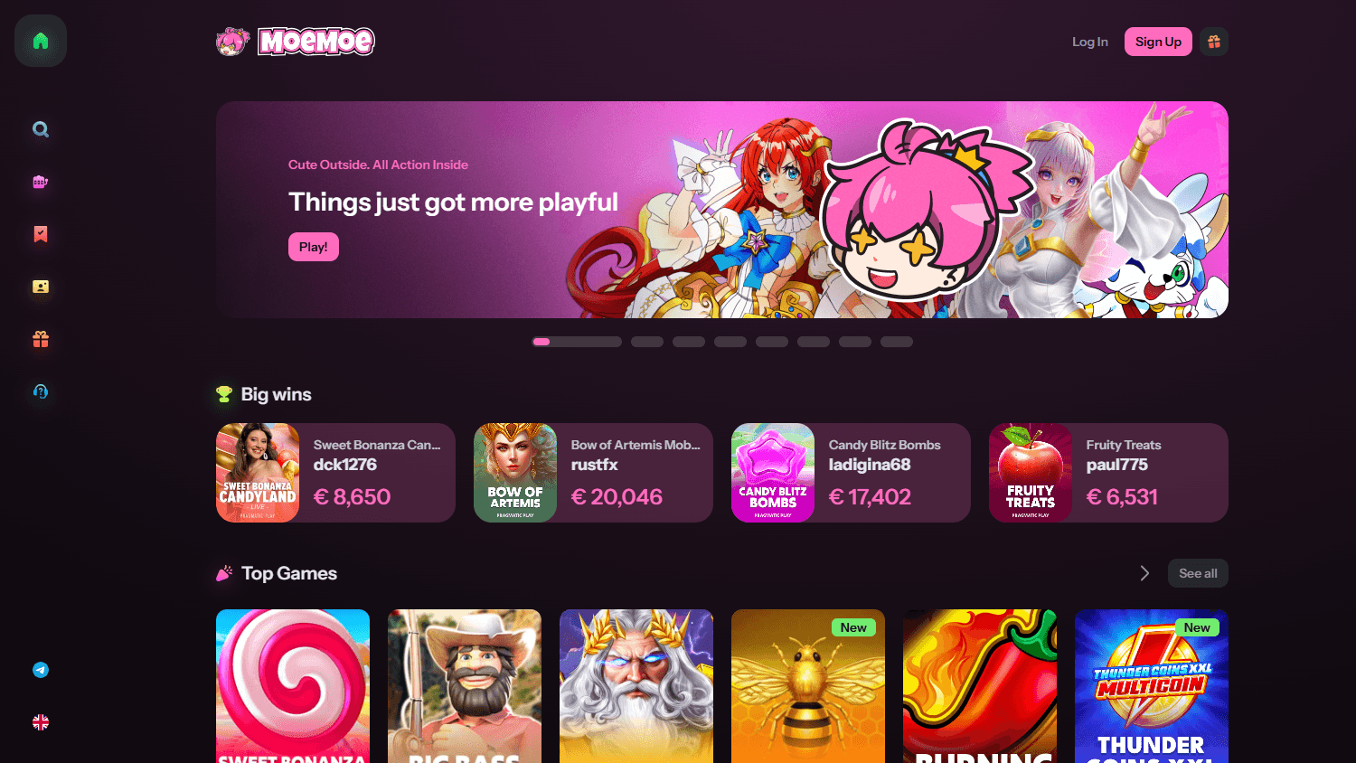 MoeMoe_Casino_homepage_desktop