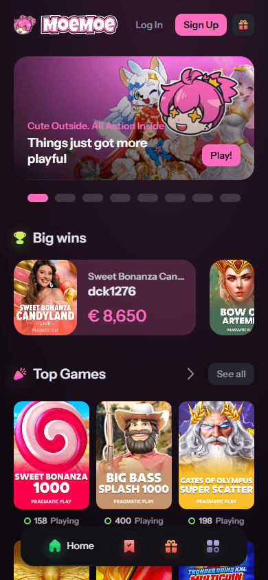 MoeMoe_Casino_homepage_mobile