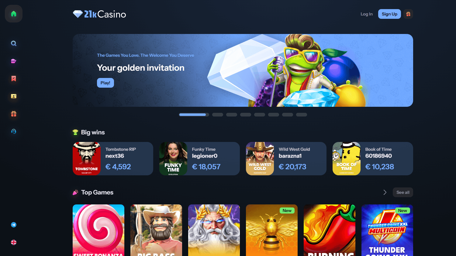 21k_Casino_homepage_desktop