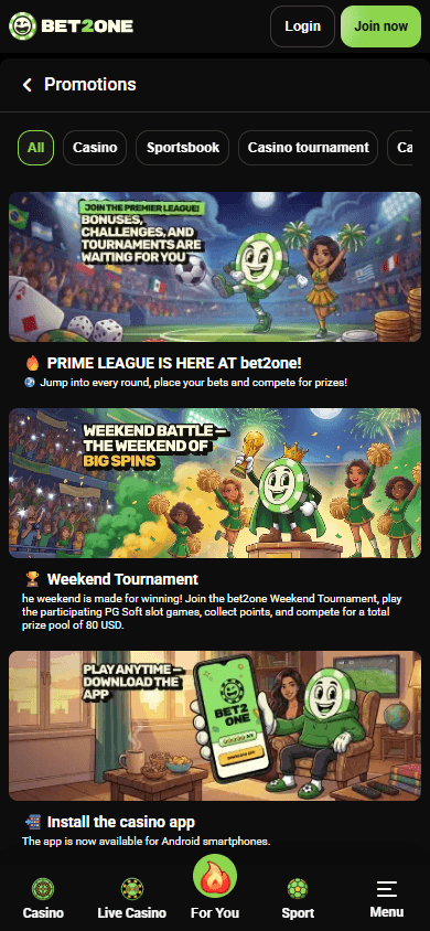 Bet2one_Casino_promotions_mobile