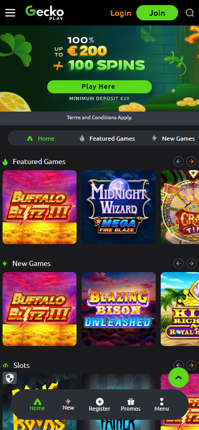 GeckoPlay_Casino_DK_homepage_mobile