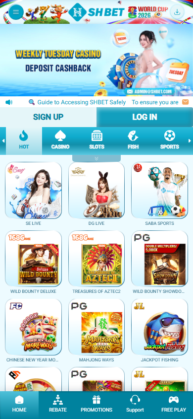 Shbet_Casino_homepage_mobile