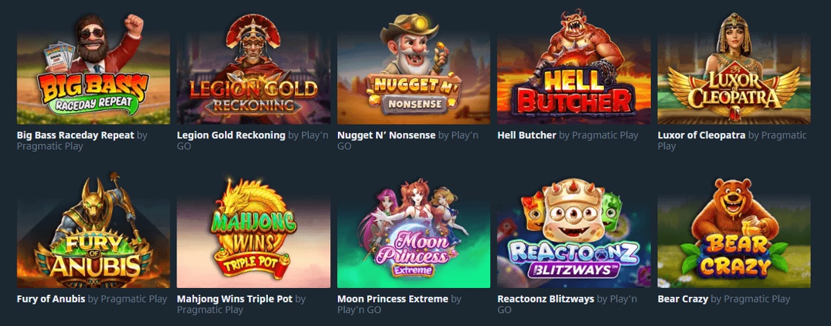 Mastercard online casinos feature thousands of games in Canada