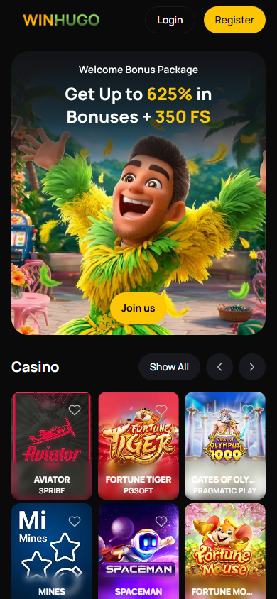 Winhugo_Casino_homepage_mobile