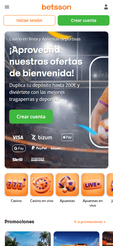 betsson_casino_homepage_mobile