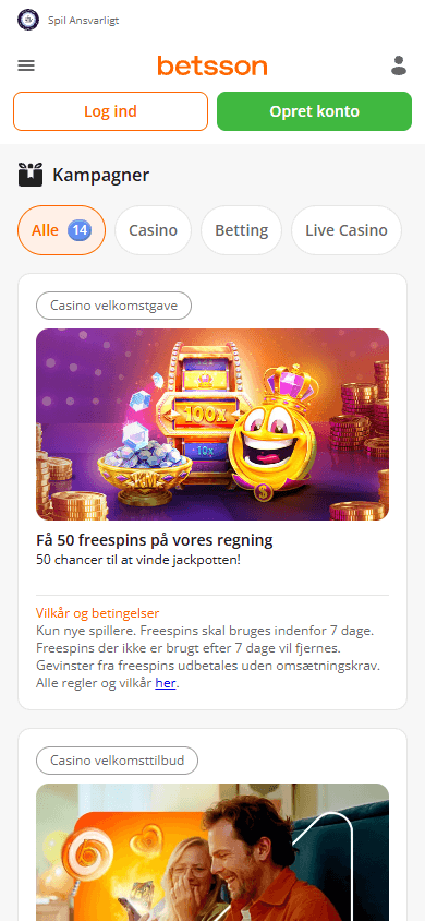Betsson_Casino_DK_promotions_mobile