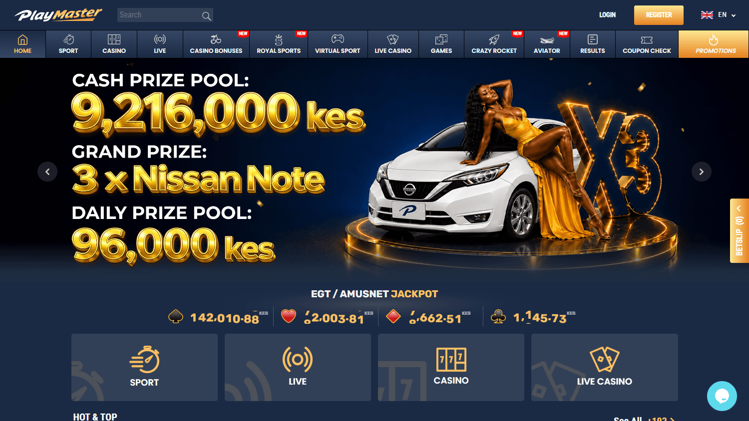 playmaster_casino_homepage_desktop
