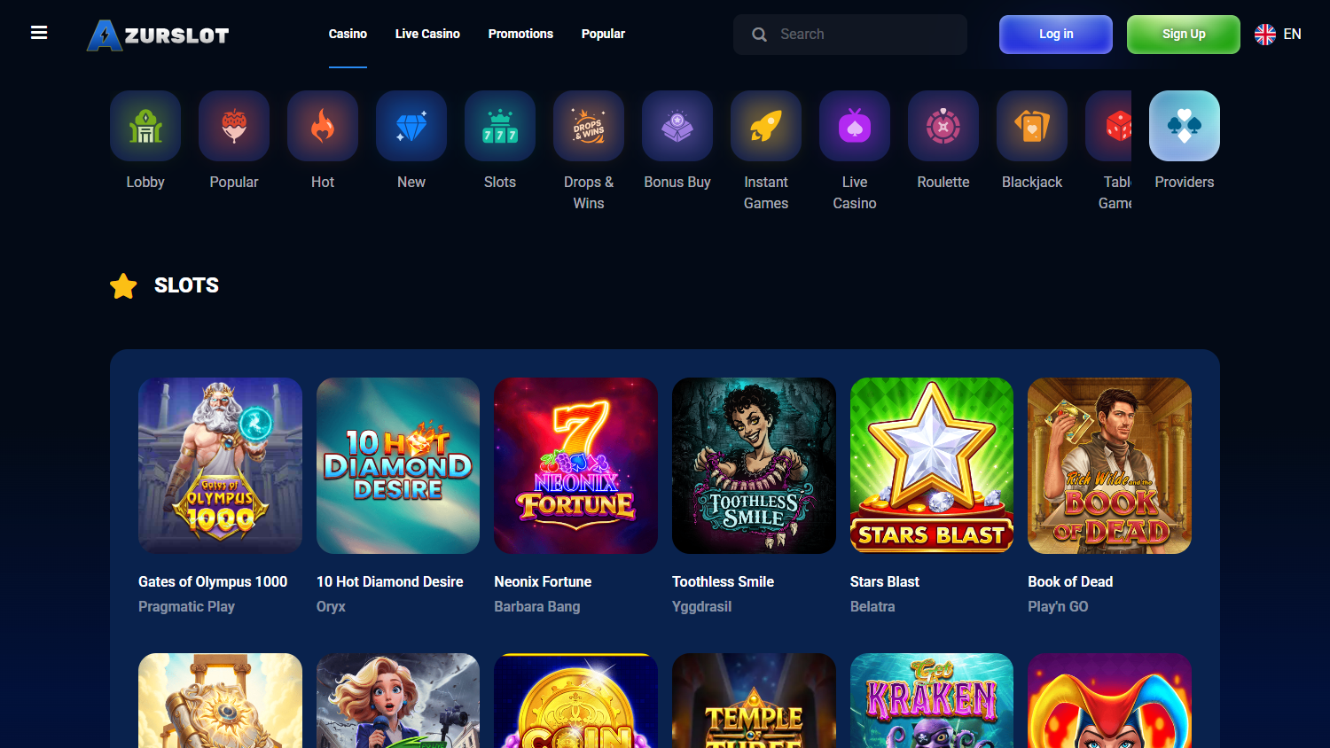AzurSlot_Casino_game_gallery_desktop